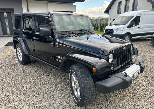 Jeep Wrangler cena 129900 przebieg: 82000, rok produkcji 2015 z Drzewica małe 742